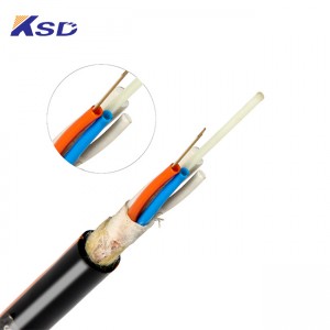 Aerial 24 Core Single Jacket ADSS Fiber Optical Cable AT Jacket 100 Meter Span ADSS Cable