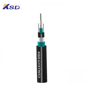 GYXTW53 Armored Central Loose Tube Direct Buried Fiber Cable