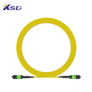 MPO-MTP fiber optic patch cord