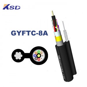 24F Aerial Self-supporting Armored Optical Fiber Cable-GYFTC8A