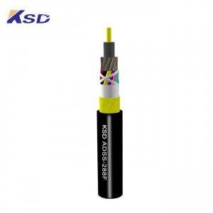 50-150m Mini Span ADSS Fiber Optic Cable