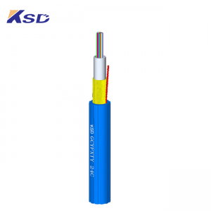 Uni-tube 2-24 core GCYFXTY air blown small diameter optical fiber cable