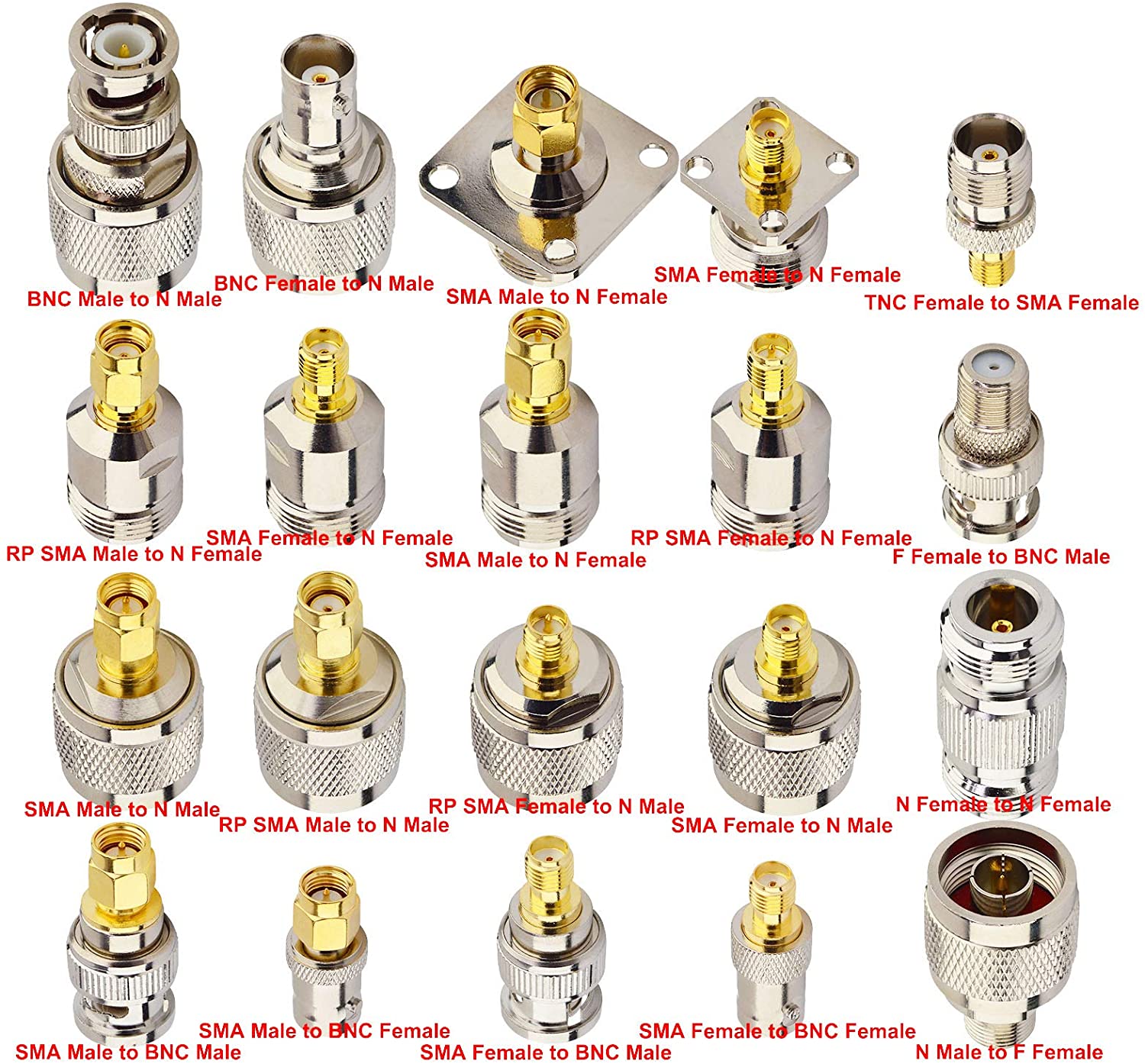 RF connector selection